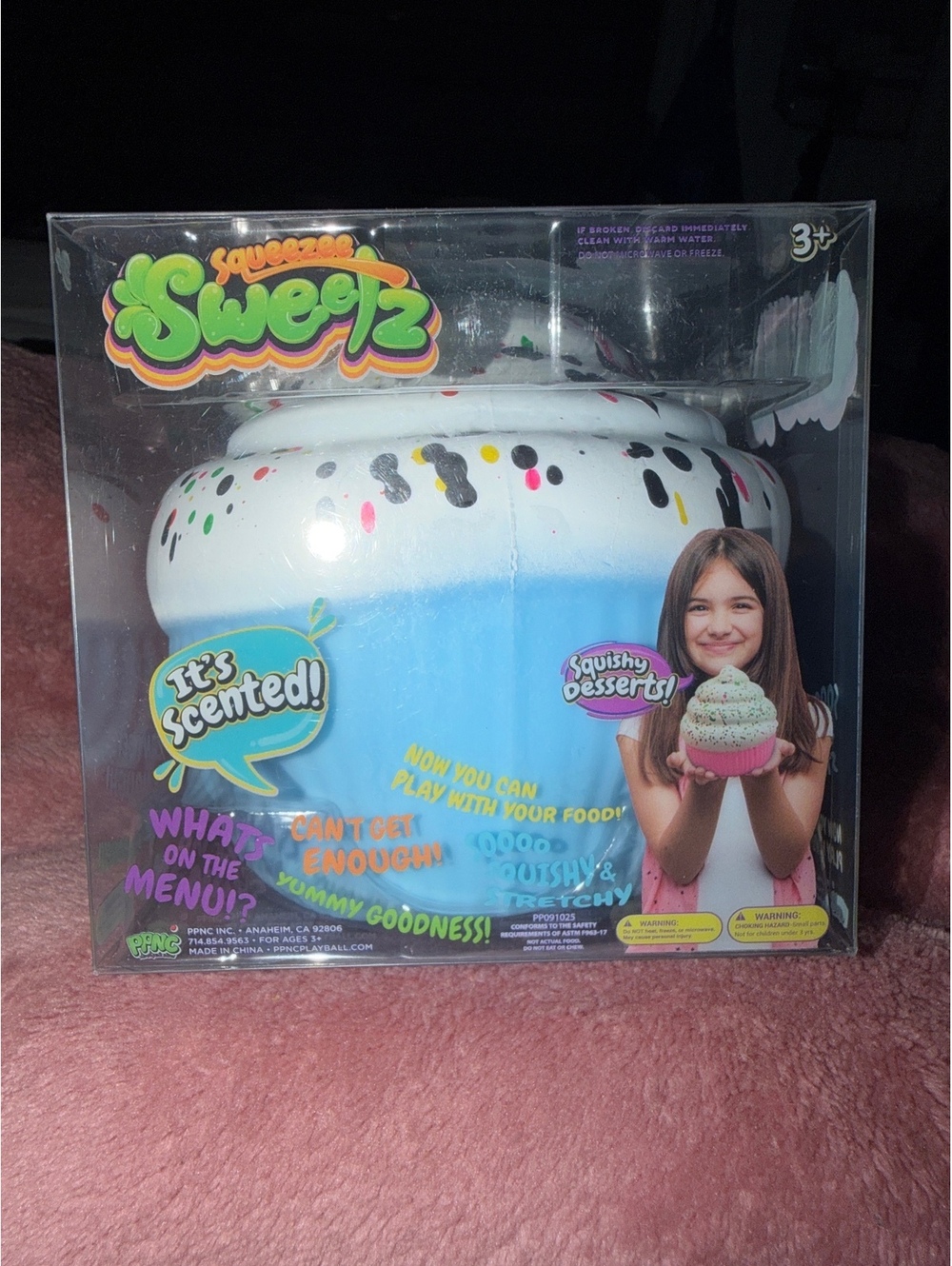 Squishmallow Sweetz Scented Squishy Dessert Toy for Kids 3+